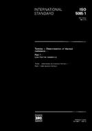 Standard ISO 5085-1:1989 2.11.1989 preview