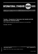 Standard ISO 5089:1977 1.10.1977 preview