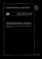 Standard ISO 5249:1988 12.5.1988 preview