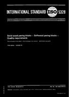 Standard ISO 5328:1978 1.2.1978 preview