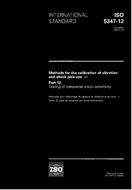 Standard ISO 5347-12:1993 16.12.1993 preview