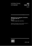 Standard ISO 5347-13:1993 16.12.1993 preview