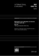 Standard ISO 5347-15:1993 16.12.1993 preview