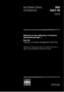 Standard ISO 5347-18:1993 16.12.1993 preview