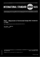 Standard ISO 5635:1978 1.10.1978 preview