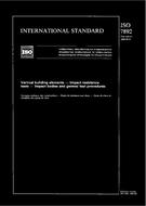 Standard ISO 7892:1988 28.7.1988 preview