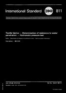 Standard ISO 811:1981 1.9.1981 preview