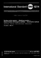 ISO 8214:1985