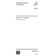 Standard ISO 8243:2013-ed.5.0 4.7.2013 preview