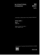 Standard ISO 8512-1:1990 22.11.1990 preview