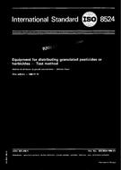 Standard ISO 8524:1986 20.11.1986 preview