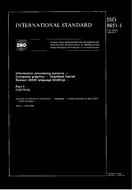 Standard ISO 8651-1:1988 14.4.1988 preview