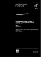 Standard ISO 8780-1:1990 15.11.1990 preview