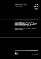 Standard ISO 8807:1989 9.2.1989 preview