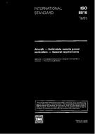 Standard ISO 8816:1993 22.4.1993 preview