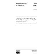 Standard ISO 9142:2003-ed.2.0 4.12.2003 preview