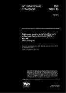 Standard ISO 9241-14:1997 5.6.1997 preview