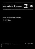 Standard ISO 948:1980 1.2.1980 preview