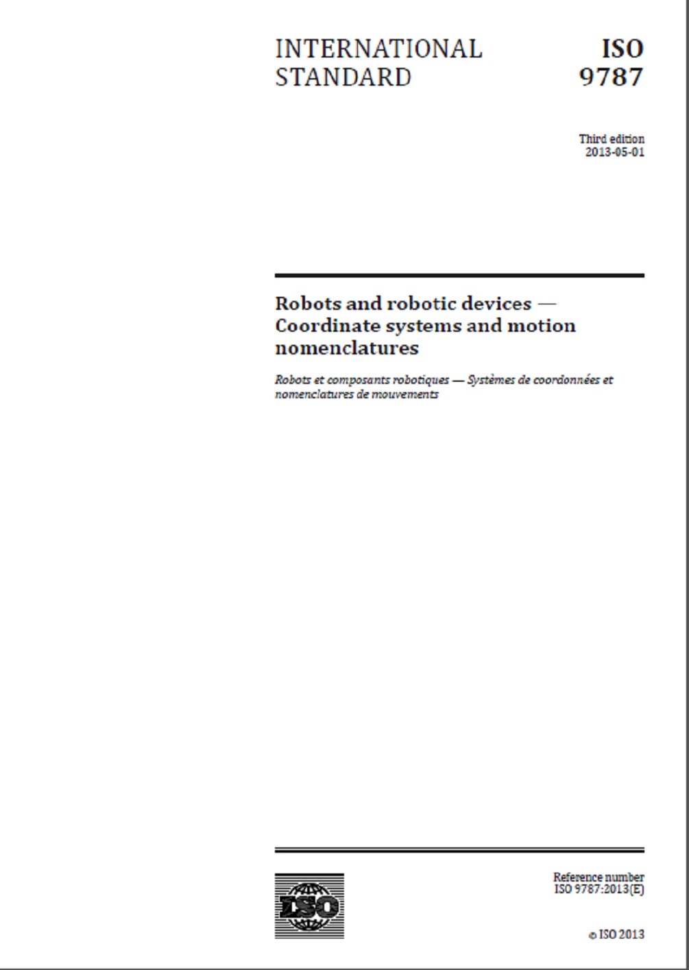 Standard ISO 9787:2013-ed.3.0 17.4.2013 preview
