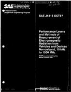 Preview SAE J1816 1.10.1987