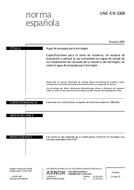 Standard UNE-EN 1008:2007 17.10.2007 preview