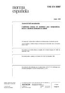 WITHDRAWN UNE-EN 10087:1999 16.6.1999 preview