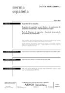Standard UNE-EN 1010-2:2006+A1:2011 26.1.2011 preview