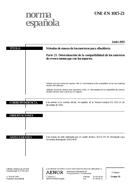 Standard UNE-EN 1015-21:2003 6.6.2003 preview