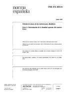Standard UNE-EN 1015-6:1999 30.6.1999 preview