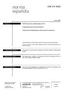 Standard UNE-EN 10162:2005 12.1.2005 preview