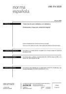 Standard UNE-EN 10220:2004 18.3.2004 preview