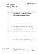 WITHDRAWN UNE-EN 10249-2:1996 19.6.1996 preview