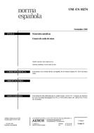 Standard UNE-EN 10274:1999 29.11.1999 preview