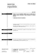 UNE-EN 10312:2003