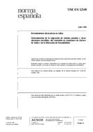 Standard UNE-EN 12149:1998 22.7.1998 preview