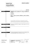 Standard UNE-EN 12195-2:2001 13.6.2001 preview