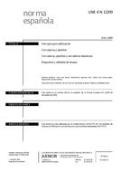 WITHDRAWN UNE-EN 12209:2004 7.4.2004 preview