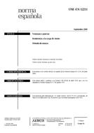 WITHDRAWN UNE-EN 12211:2000 21.9.2000 preview