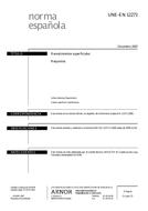 Preview UNE-EN 12271:2007 5.12.2007