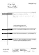 Preview UNE-EN 12352:2007 28.3.2007