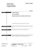Standard UNE-EN 12432:1999 22.4.1999 preview