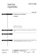 Standard UNE-EN 12466:1998 8.10.1998 preview