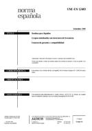 Standard UNE-EN 12483:1999 24.9.1999 preview