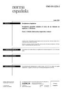 Standard UNE-EN 1251-2:2001 30.6.2001 preview