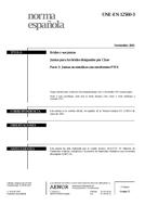 Preview UNE-EN 12560-3:2001 22.11.2001