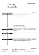 Preview UNE-EN 12676-2:2001 22.2.2001