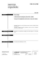 UNE-EN 12740:2000