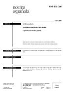 Preview UNE-EN 1286:2000 28.1.2000
