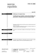 Preview UNE-EN 12862:2001 30.6.2001