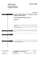 Preview UNE-EN 12901:2000 28.2.2000